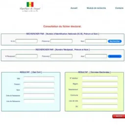 Portail consultation fichier electoral